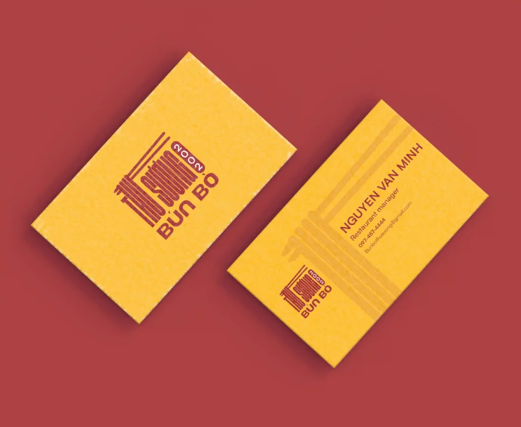 thiet ke logo bun bo thu suong