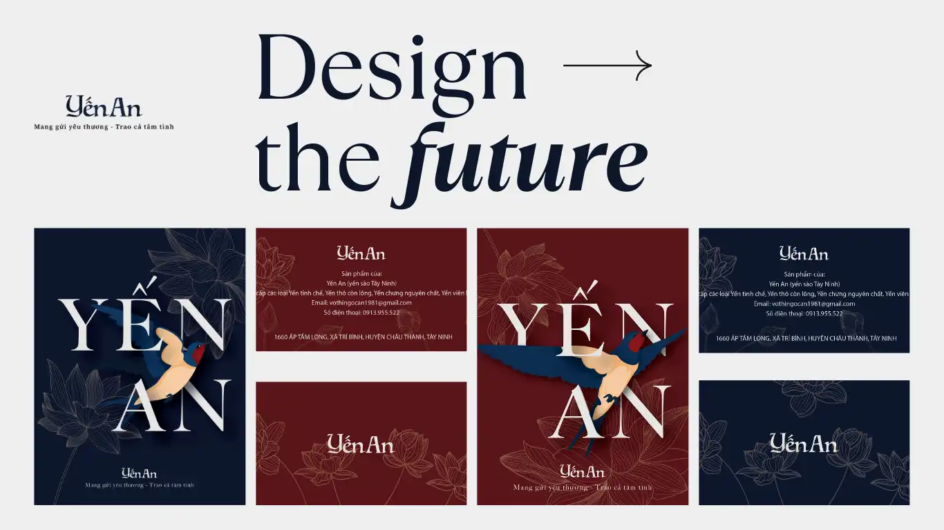 Thiết kế Logo Yến sào Yến An