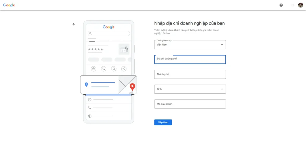 Dua doanh nghiep cua ban len Google 2