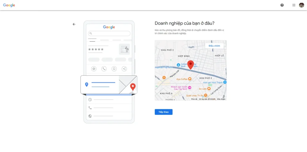 Dua doanh nghiep cua ban len Google 4